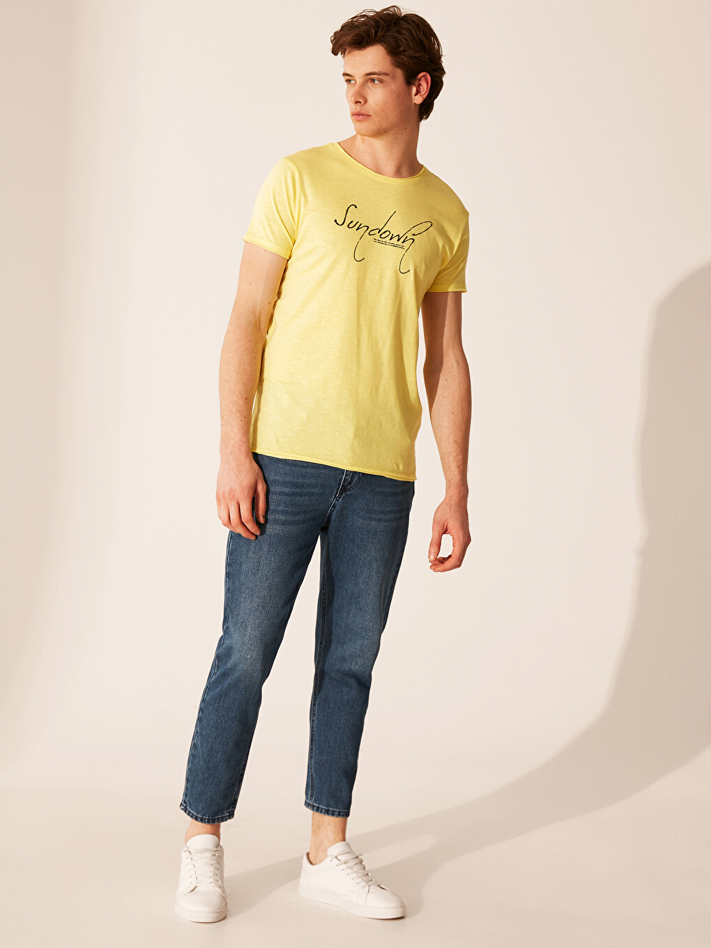T-shirt pour Hommes en Coton Peigné-4