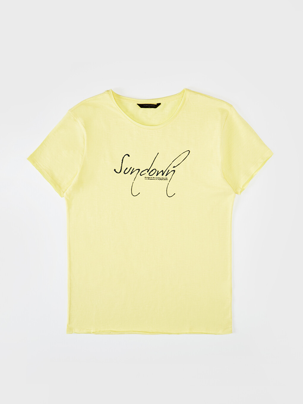 T-shirt pour Hommes en Coton Peigné-1