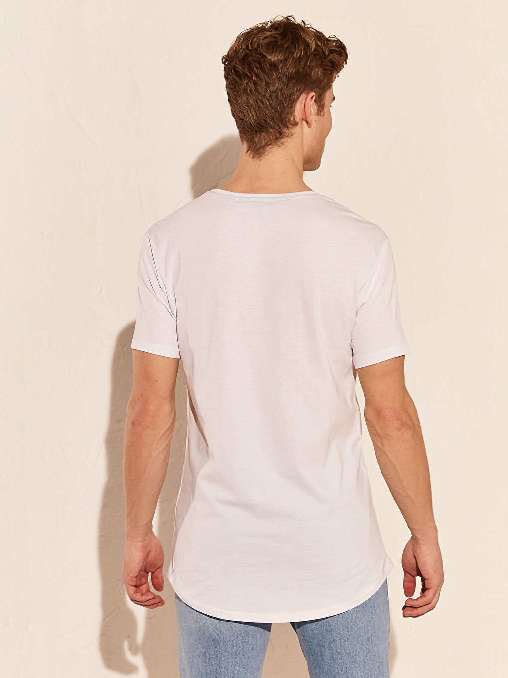 Футболка для чоловіків з чесаної бавовни-2