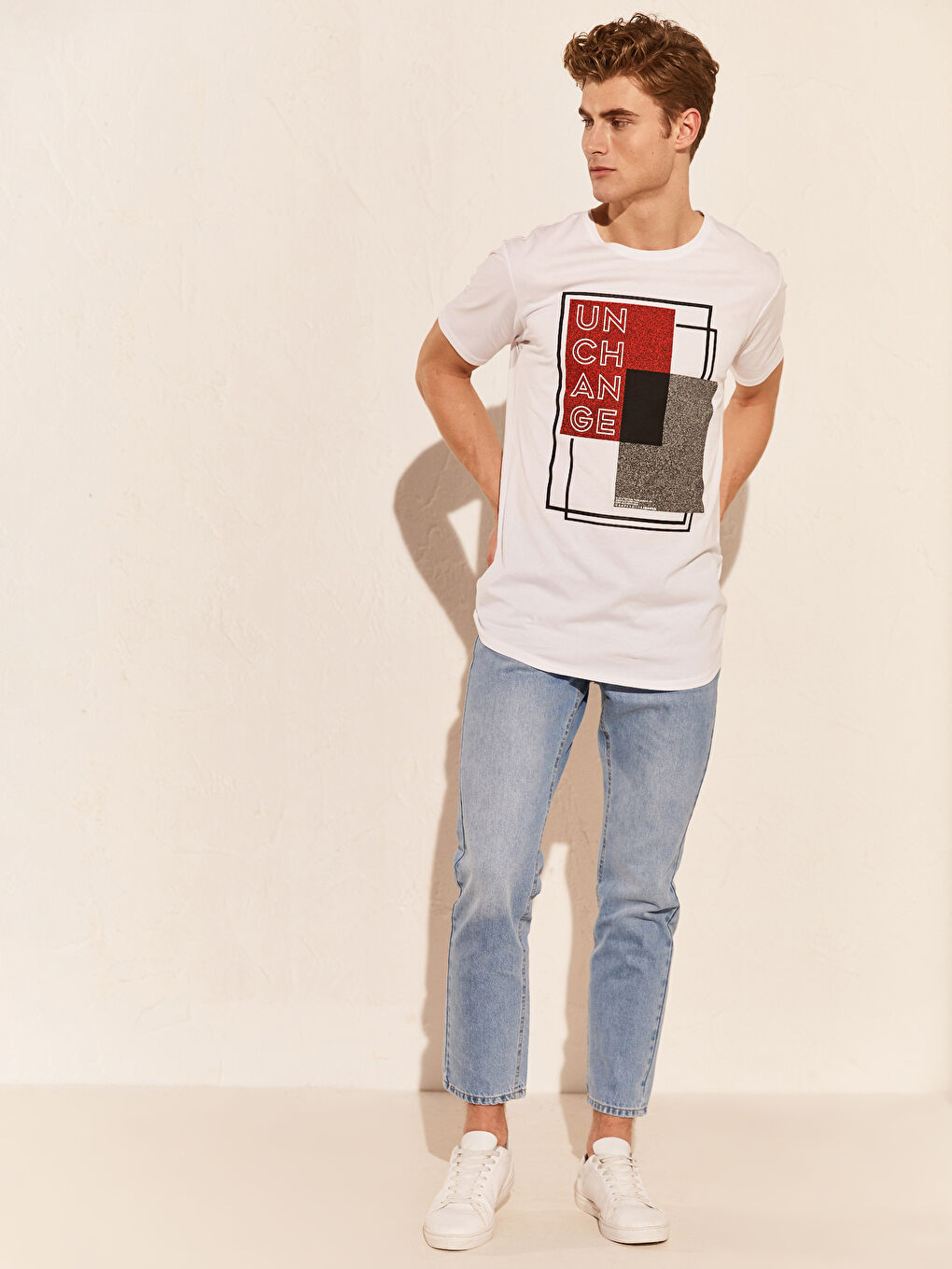 Футболка для чоловіків з чесаної бавовни-3