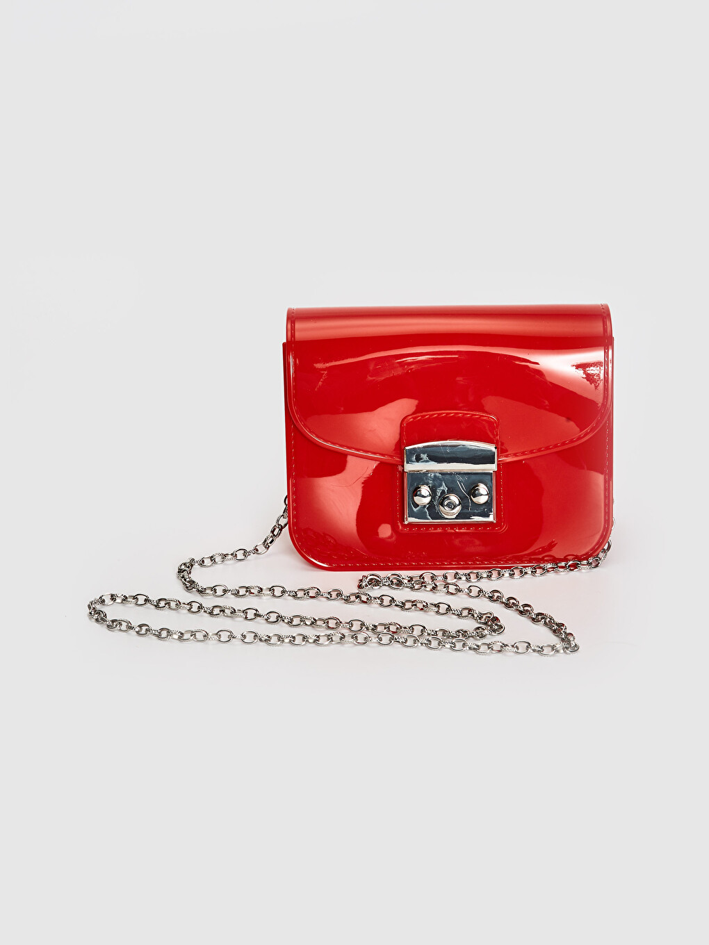 Geantă Crossbody Cu Curea Lanț-1