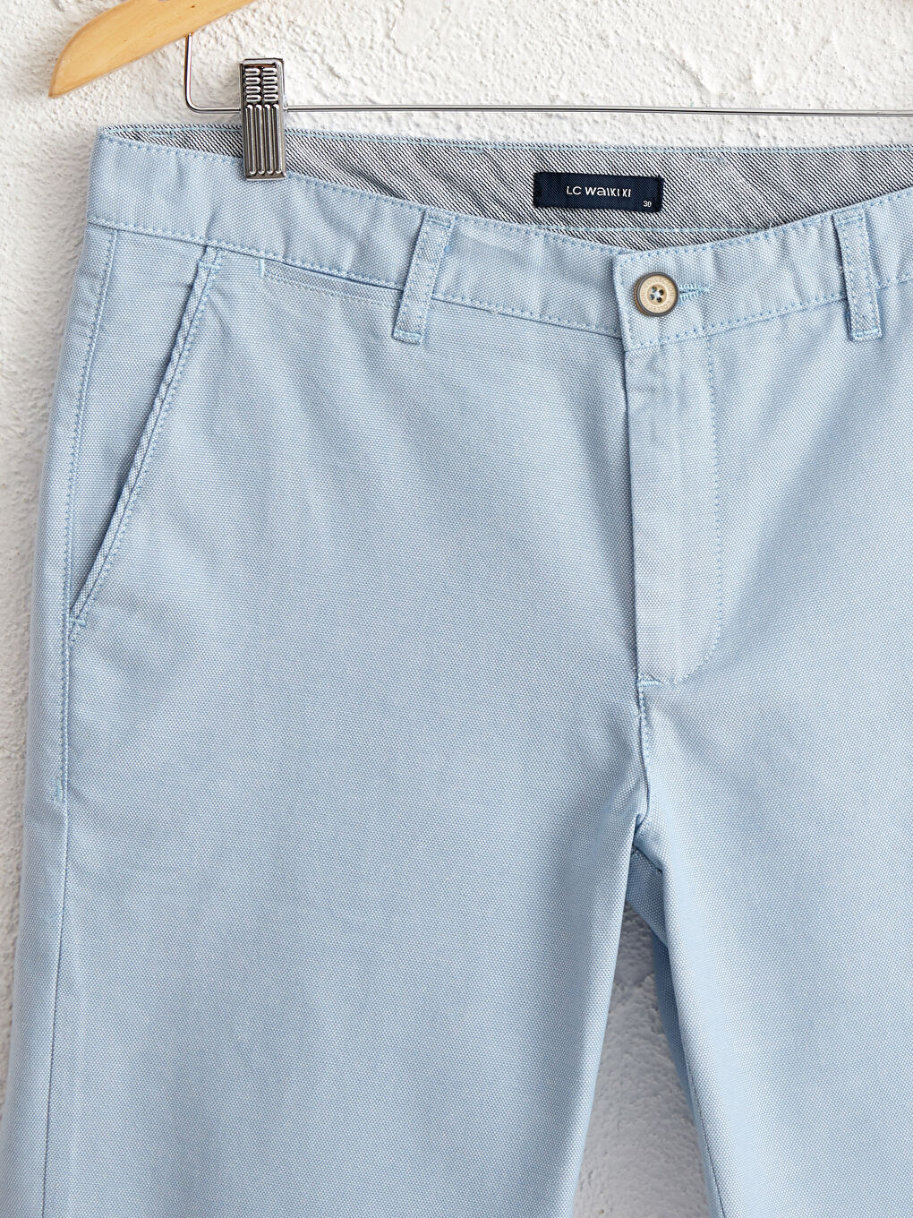 Mavi Regular Fit Bermuda Şort-2