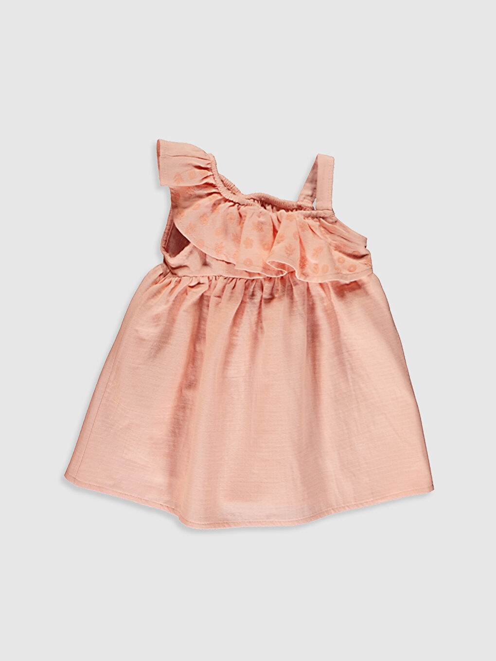 Ekru Kız Bebek Elbise