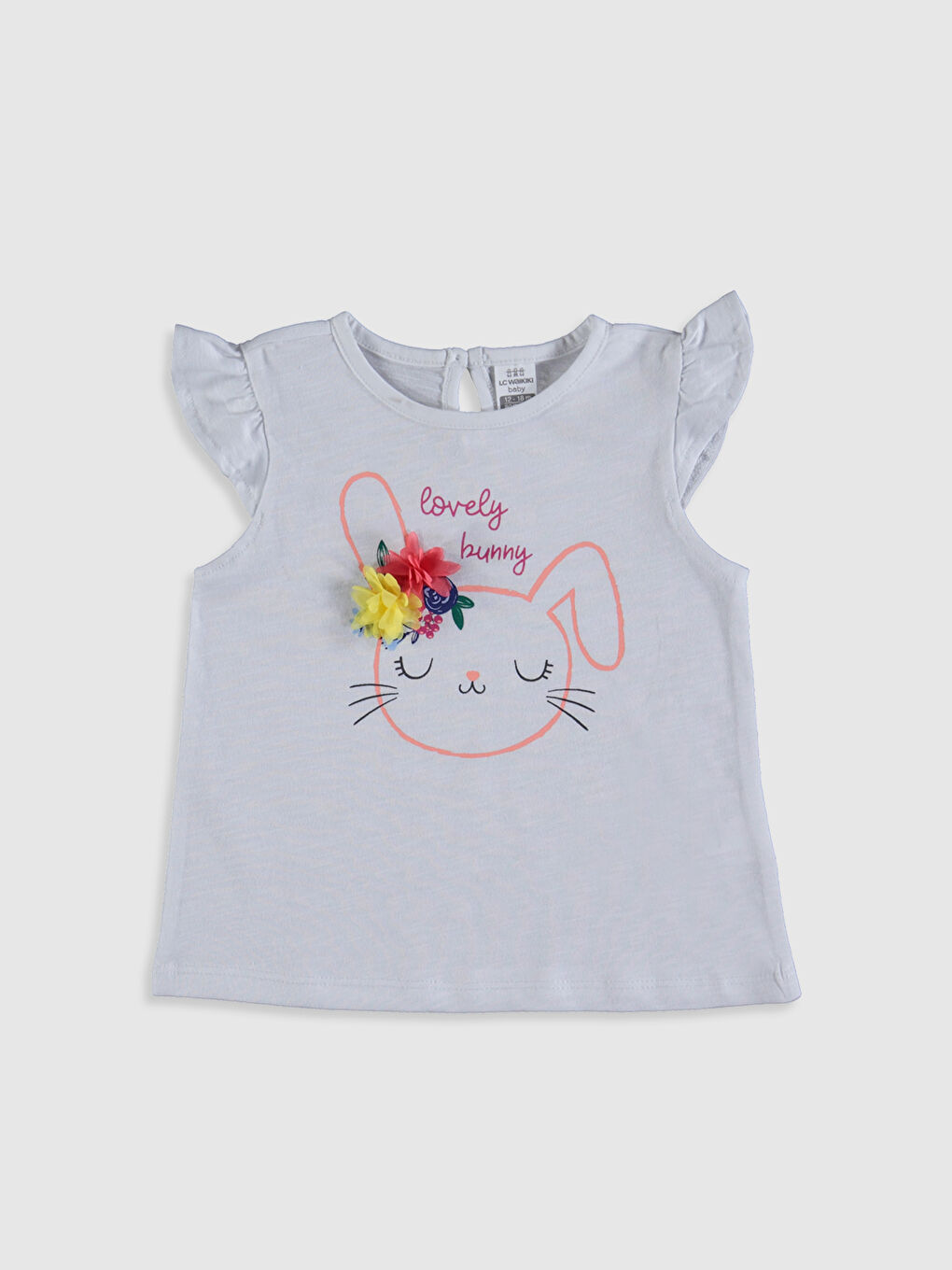 تي شيرت بيبي بياقة دائرية عبوة من قطعتين-6