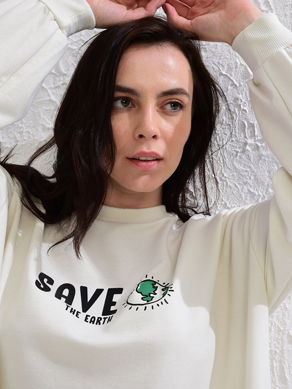 Letter Printed Sweatshirt-6