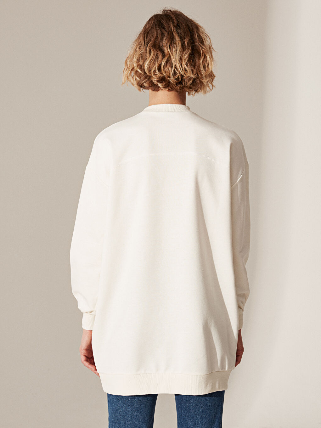 Letter Printed Sweatshirt-4