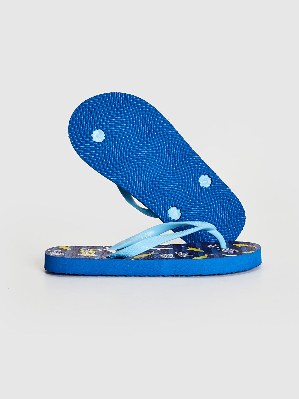 Mavi Erkek Çocuk Parmak Arası Plaj Terliği-2