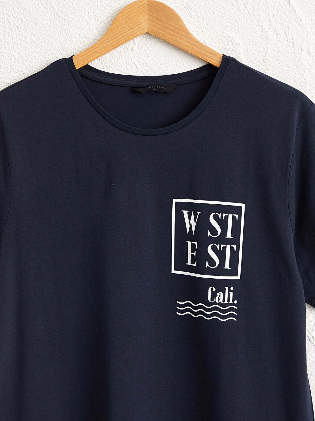 Crew Neck Printed T-Shirt-3