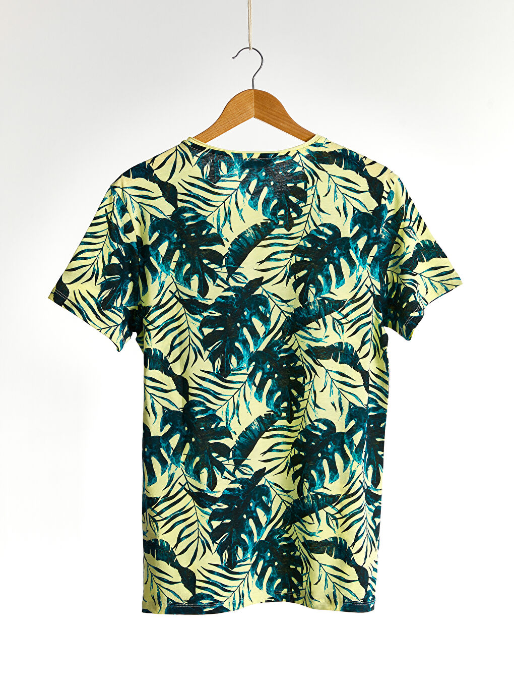 Figured Cotton T-Shirt-2