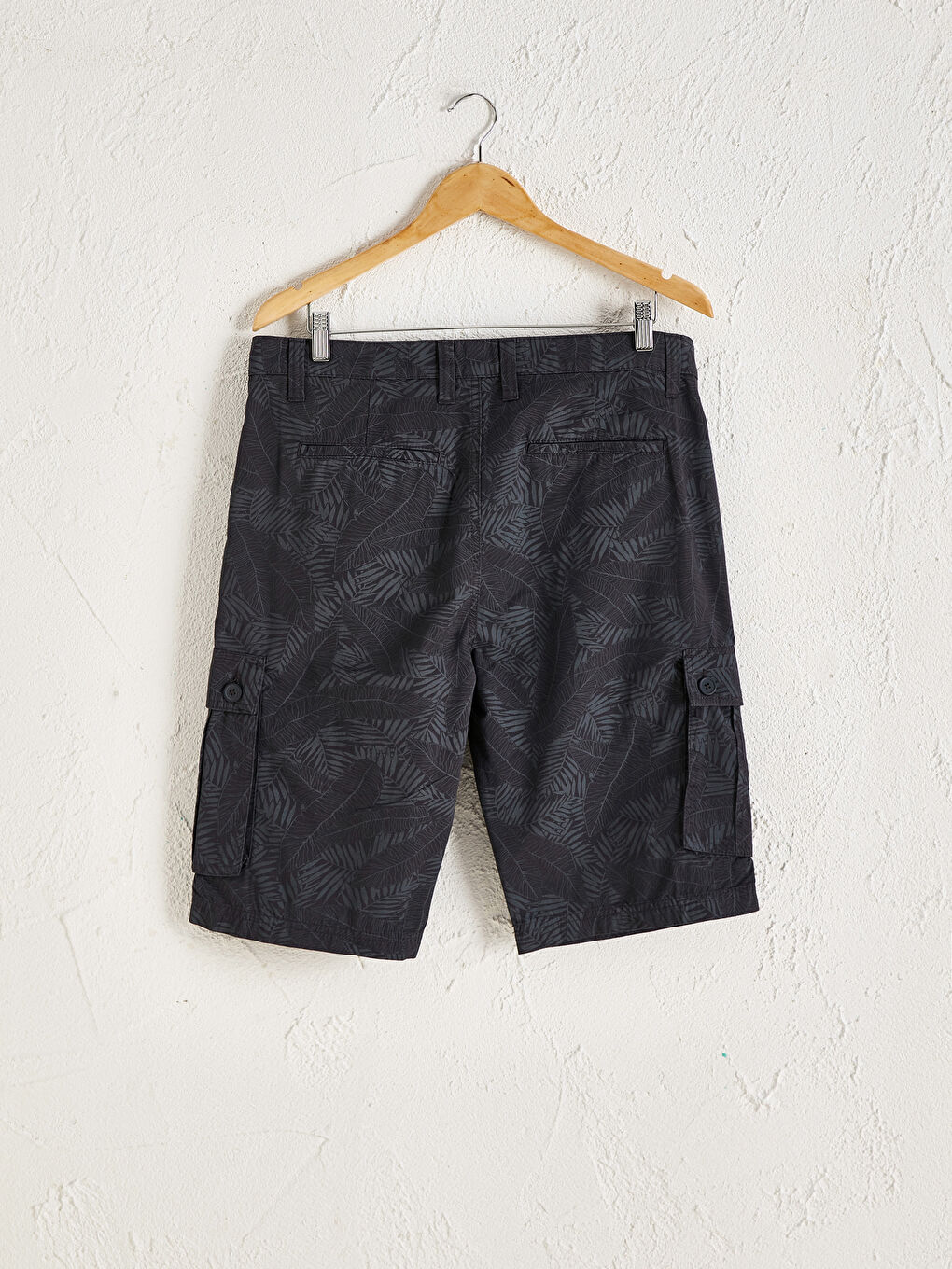 Lacivert Kargo Erkek Şort-1