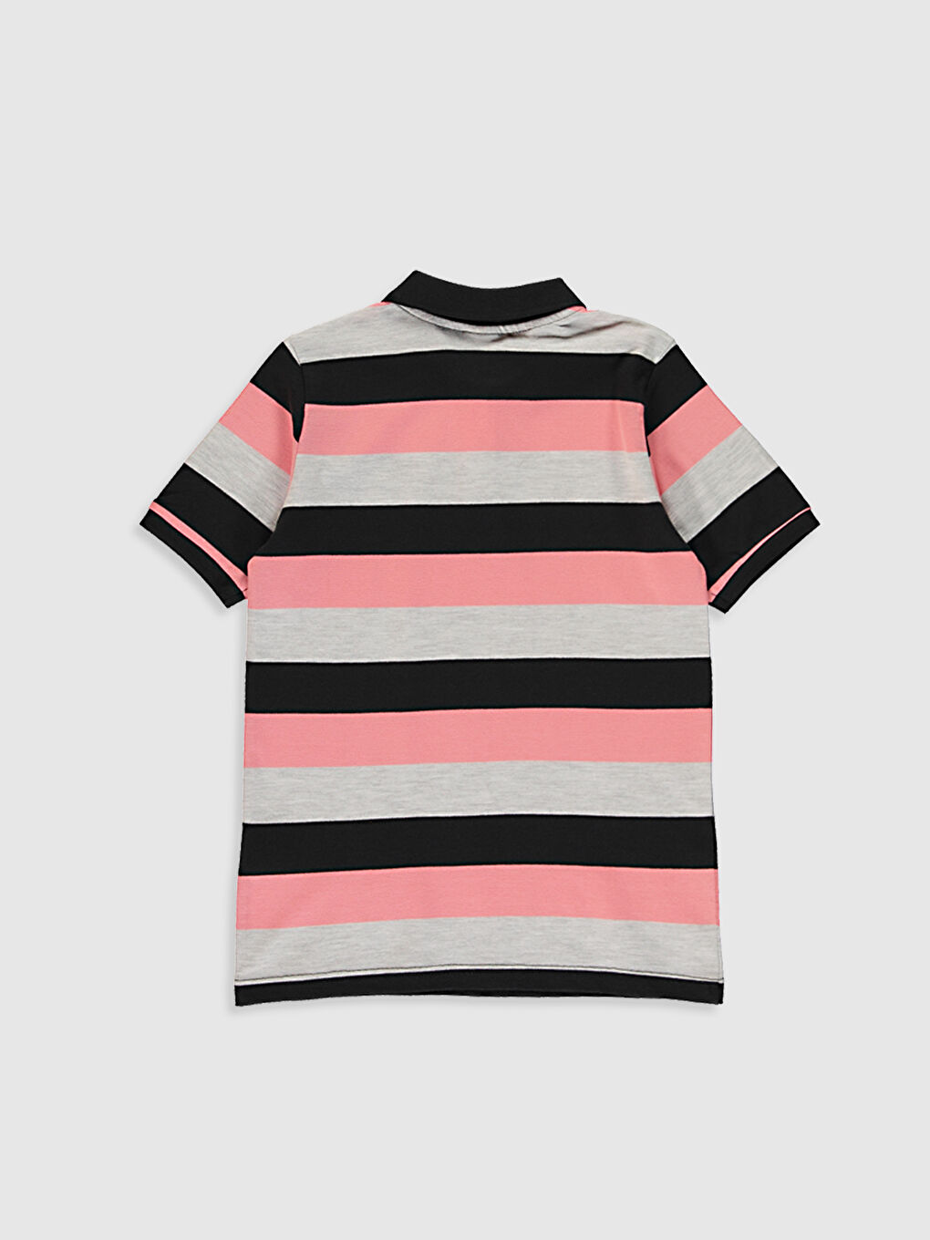 Хлопковая футболка в полоску для мальчиков-1