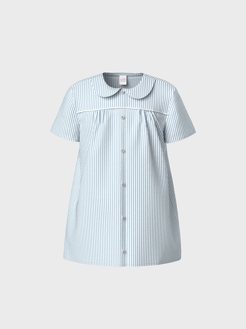 طقم بيجامة بنات كم قصير-1