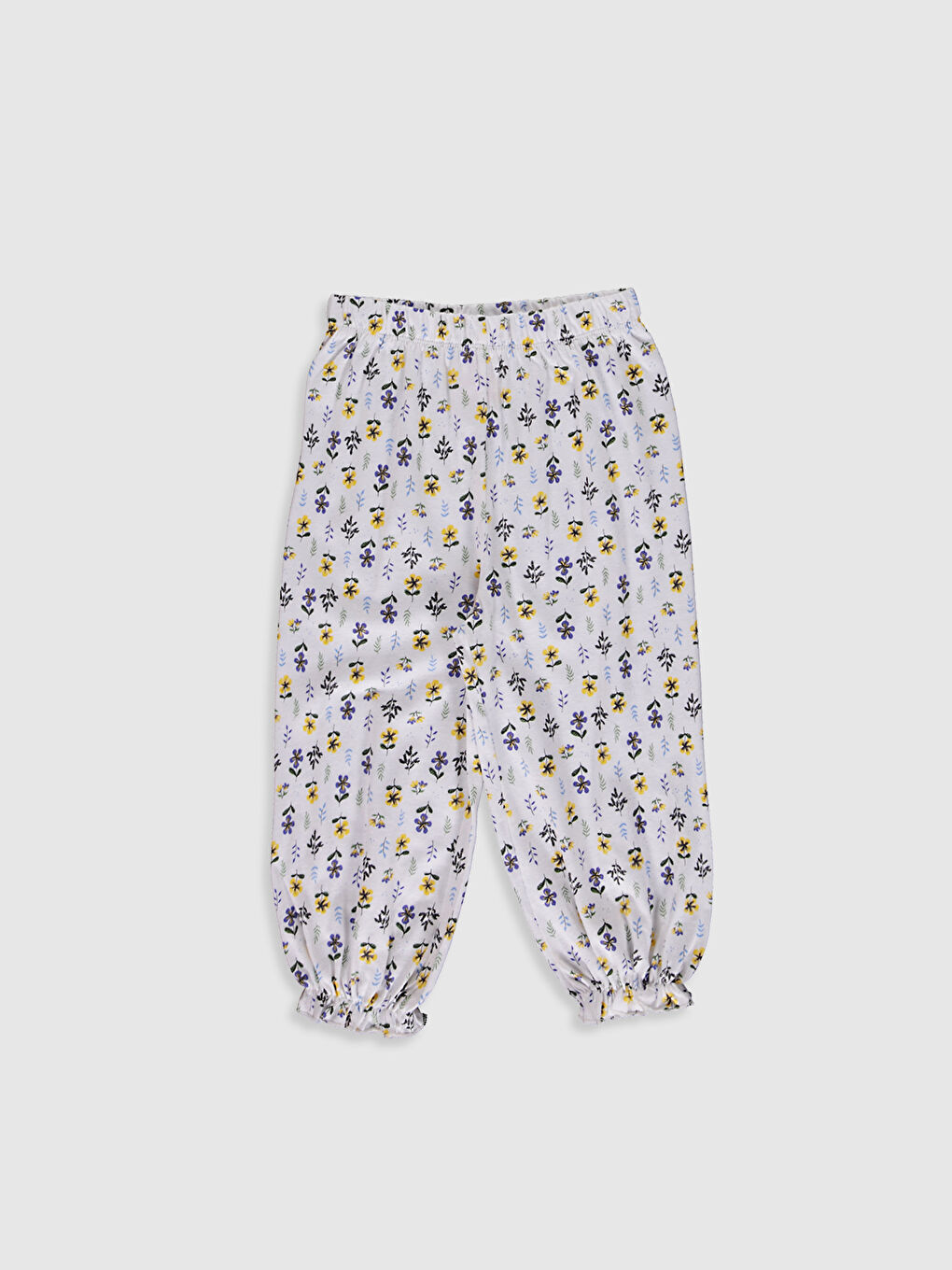 Girl's Printed Cotton Pyjamas Set-3