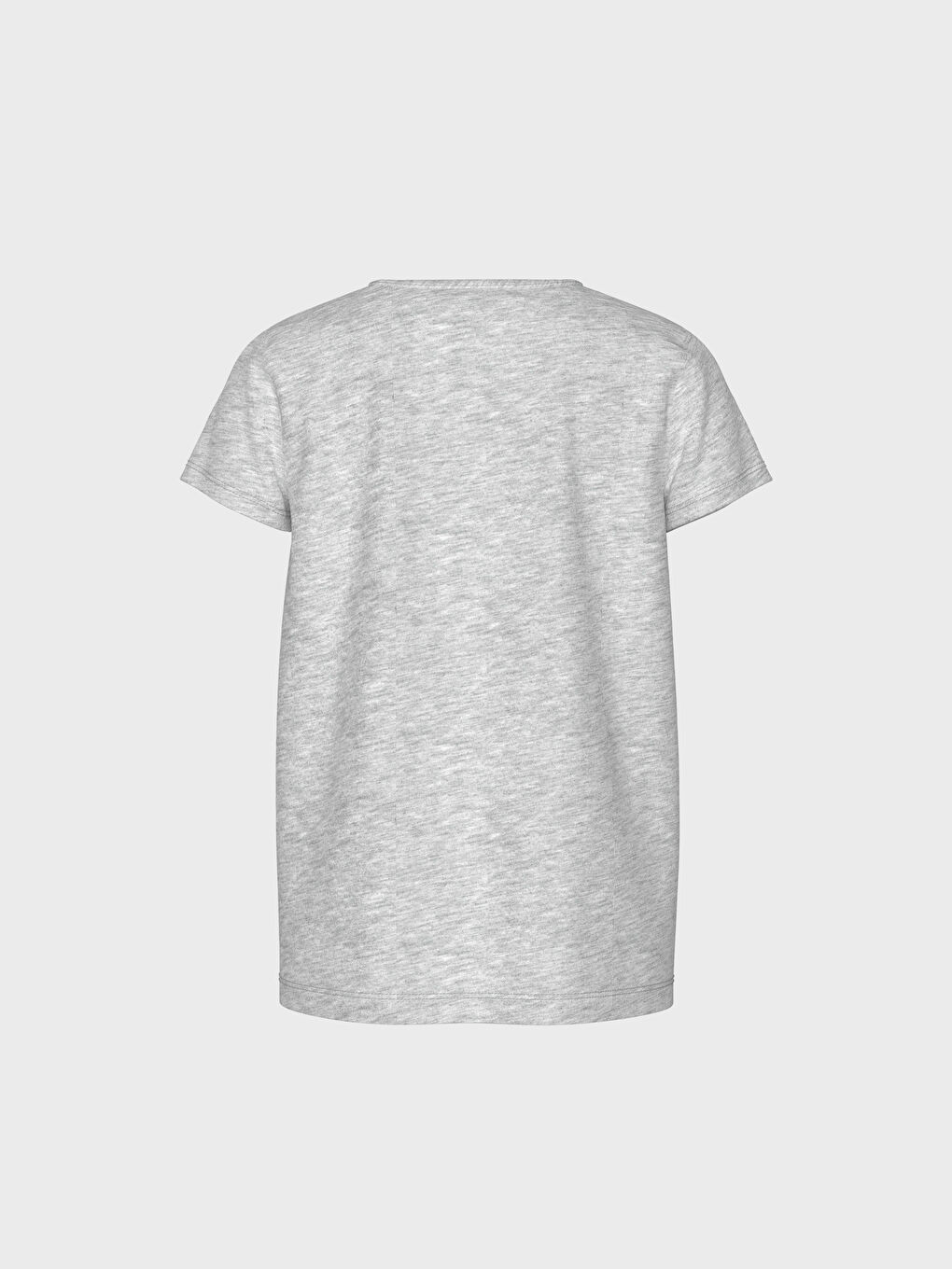 طقم بيجاما للبنات برقبة دائرية وكم قصير-4