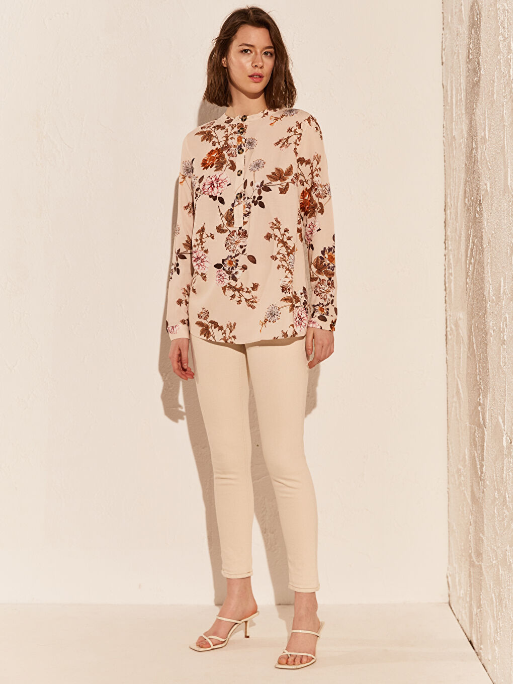 Риза от Вискоза с Десен-2