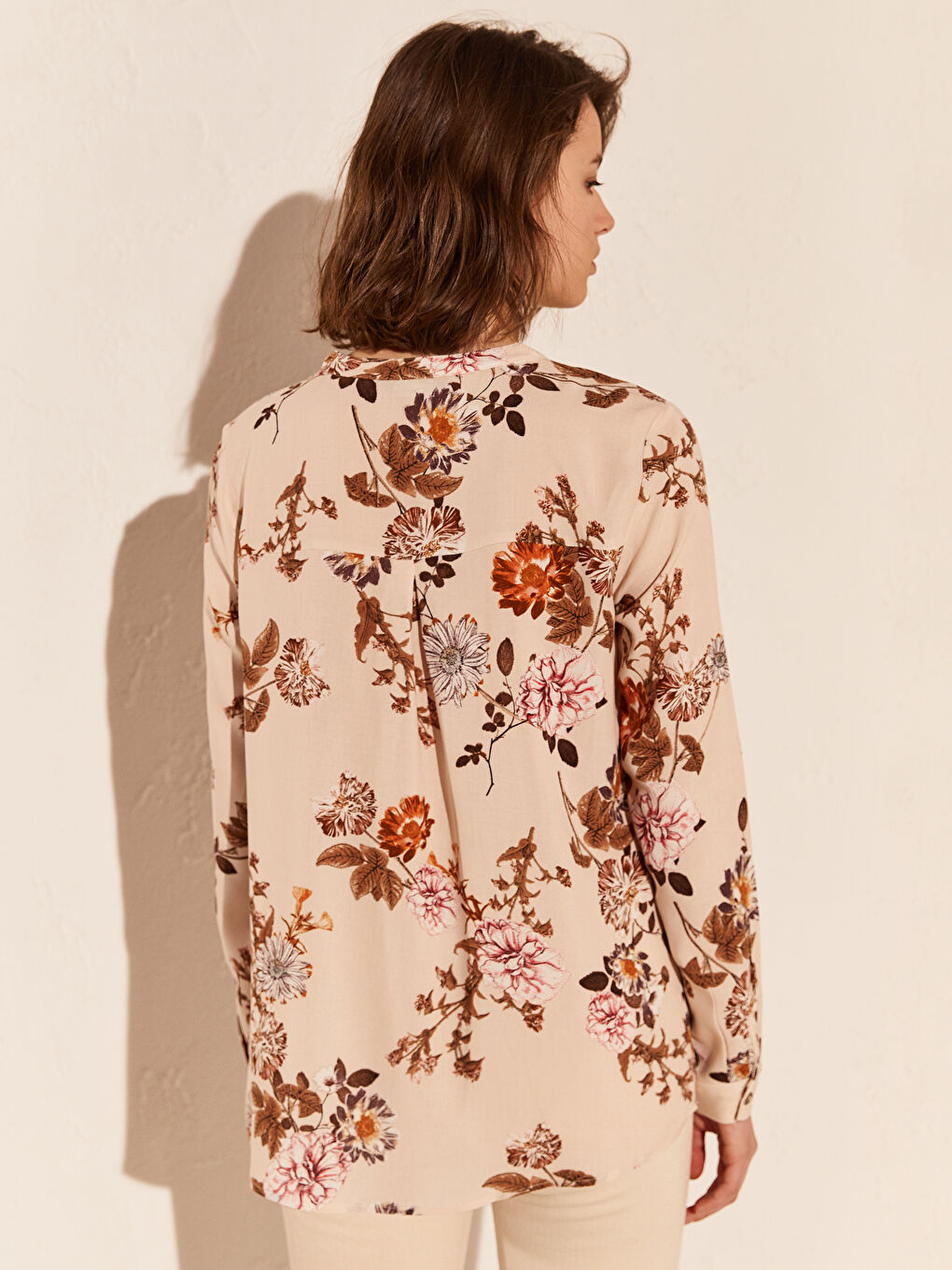 Риза от Вискоза с Десен-3