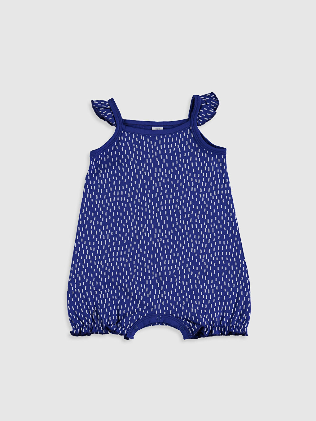 Mercan Kız Bebek Baskılı Pamuklu Tulum 2'li-4