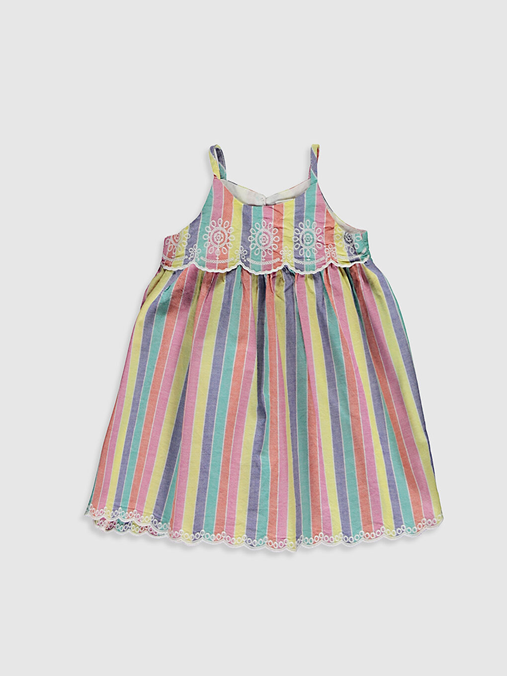 Robe Rayée pour Bébé Fille