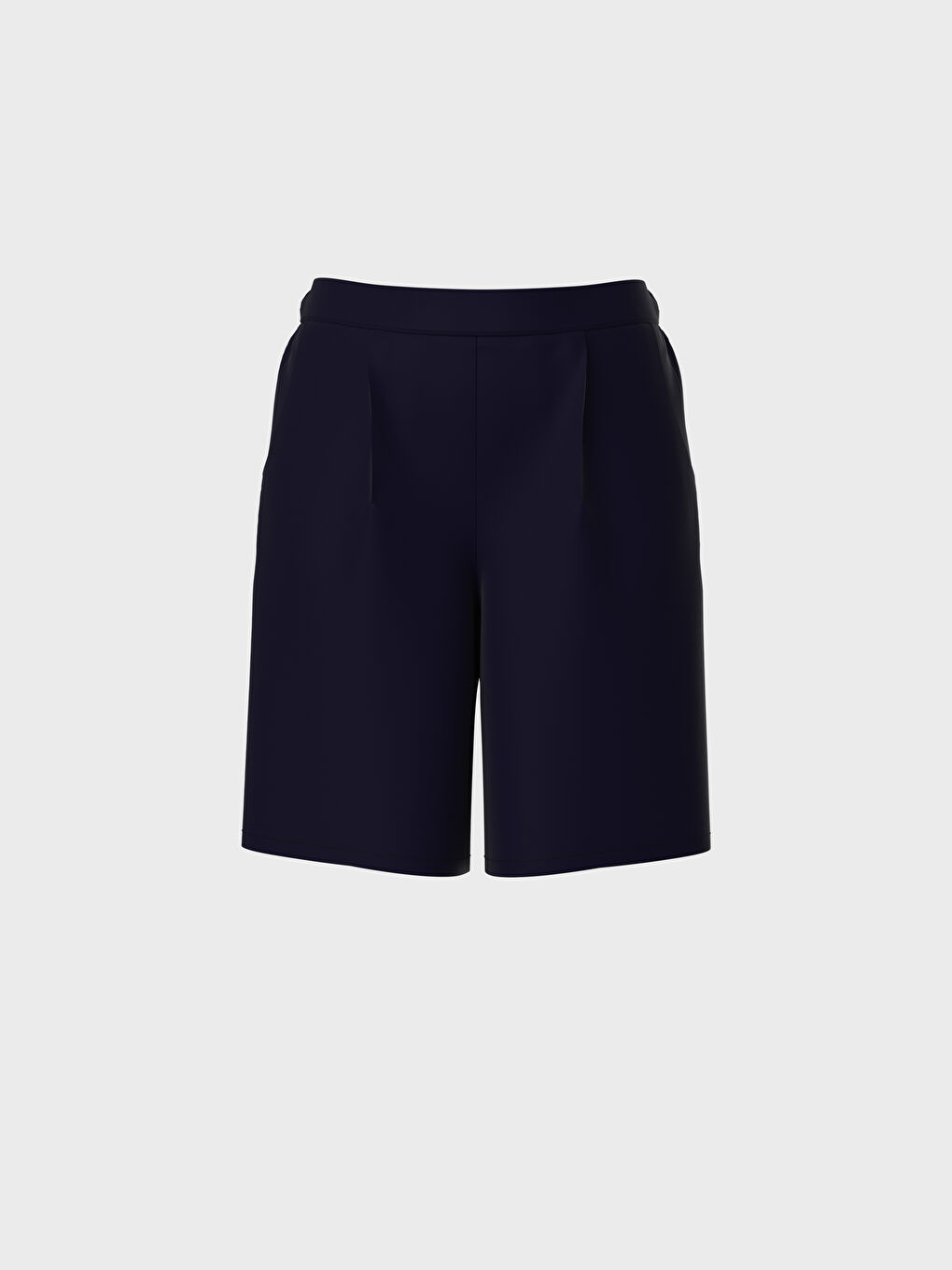 Elasticated Waist Women's Shorts-2