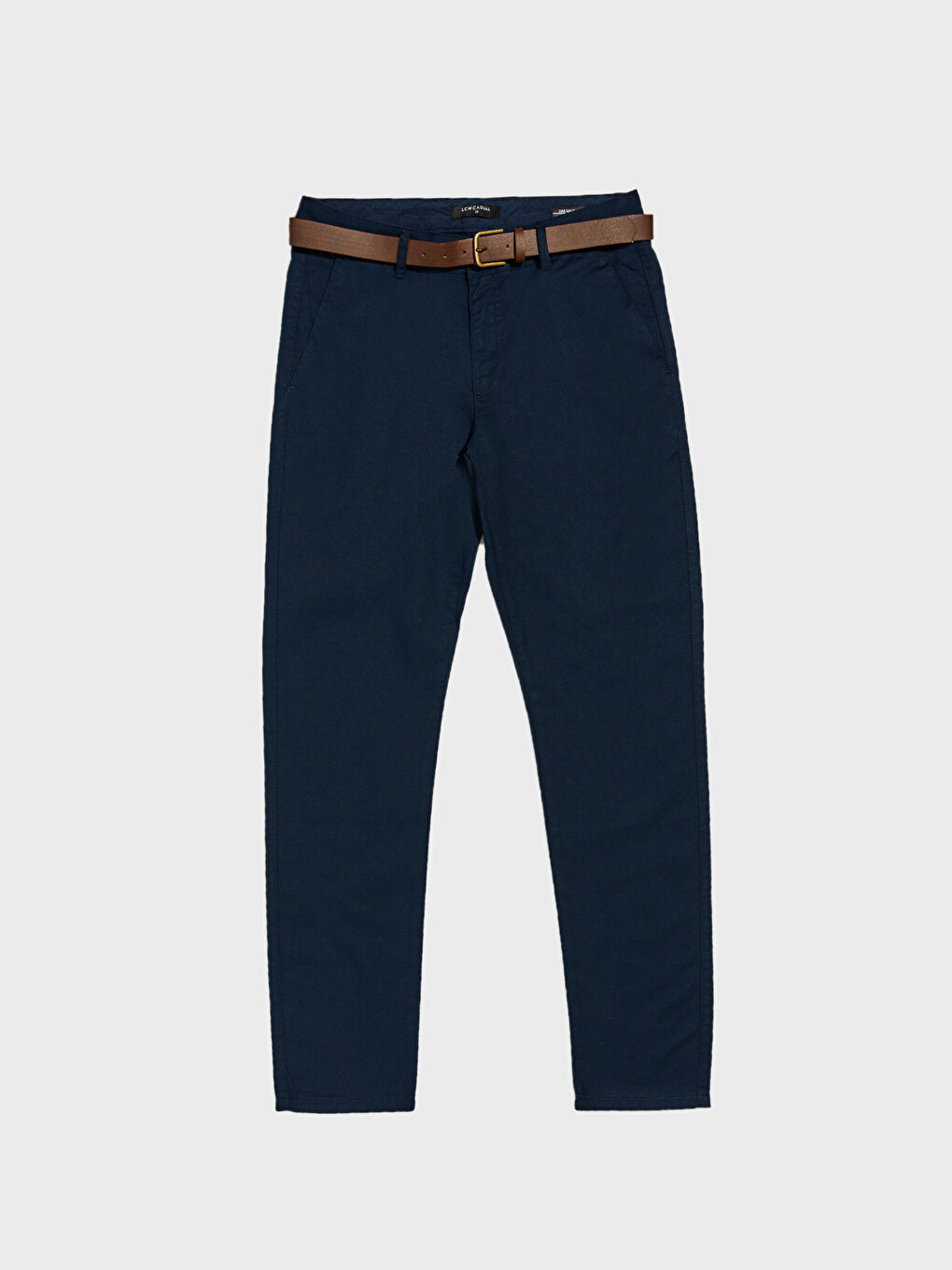 XSIDE Slim Fit Twill Trousers -0SL598Z8-CRP