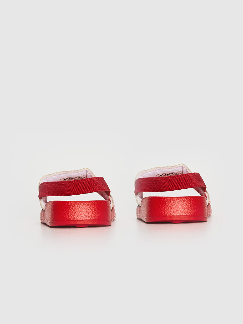 Kırmızı Erkek Bebek Cars Lisanslı Lastikli Plaj Sandaleti-4