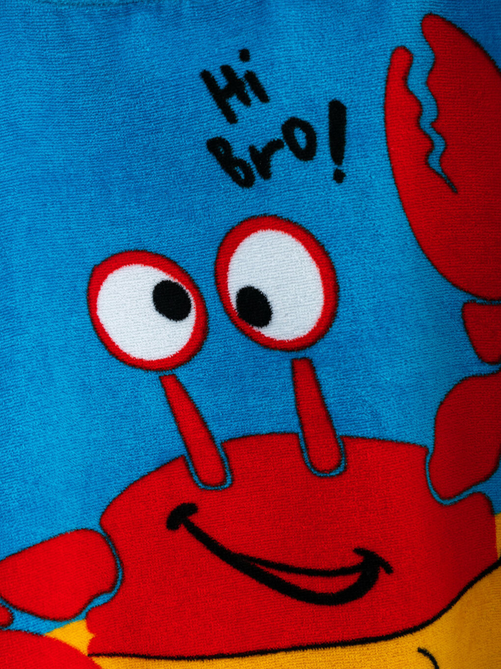 Mavi Erkek Bebek Panço Havlu-2