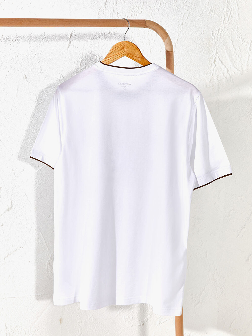 Футболка Мужская с Круглым Вырезом, Коротким Рукавом, С Принтом, Из Гребенного Хлопка-4