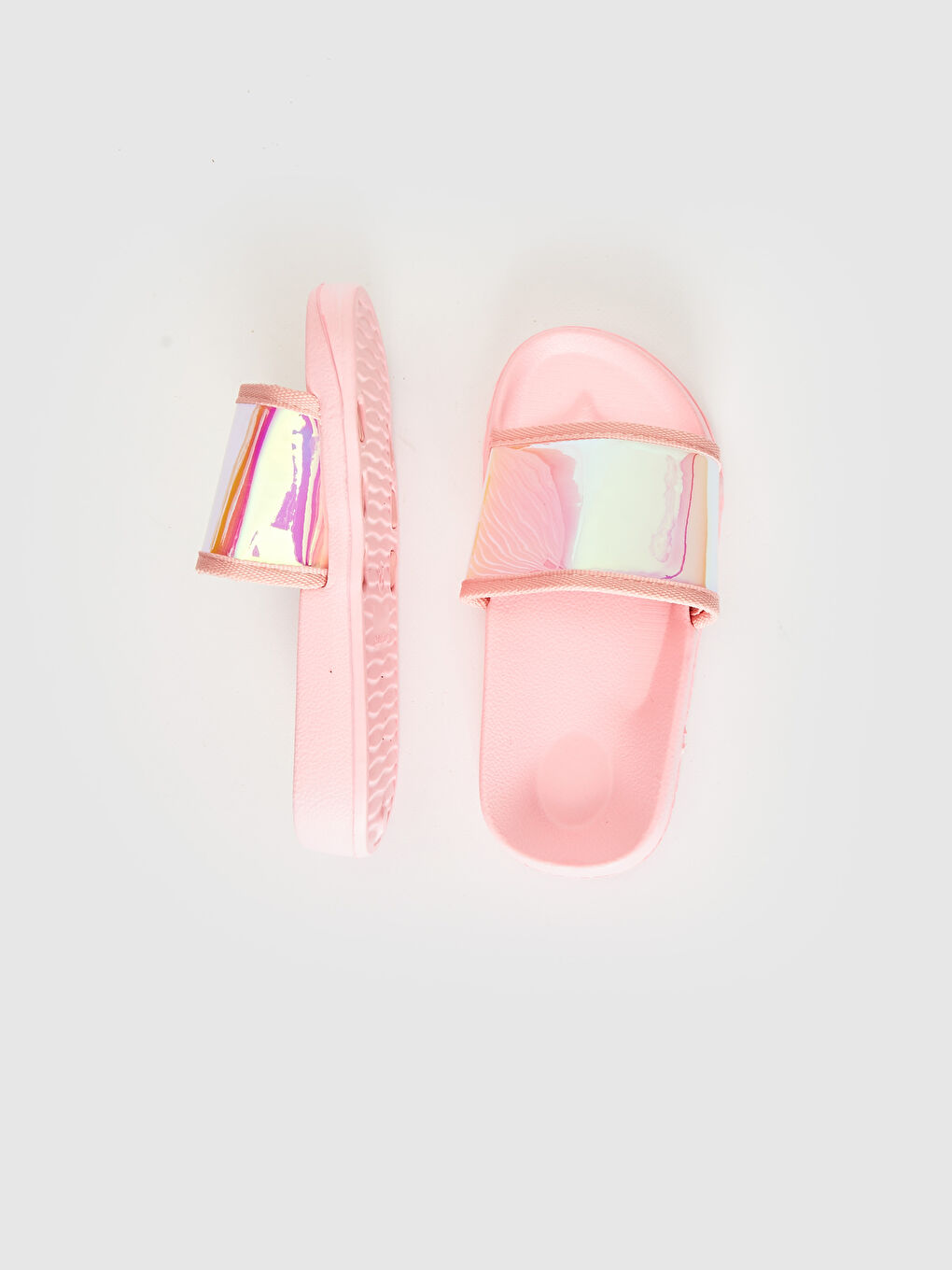 Girl Hologram Detailed Slipper-2