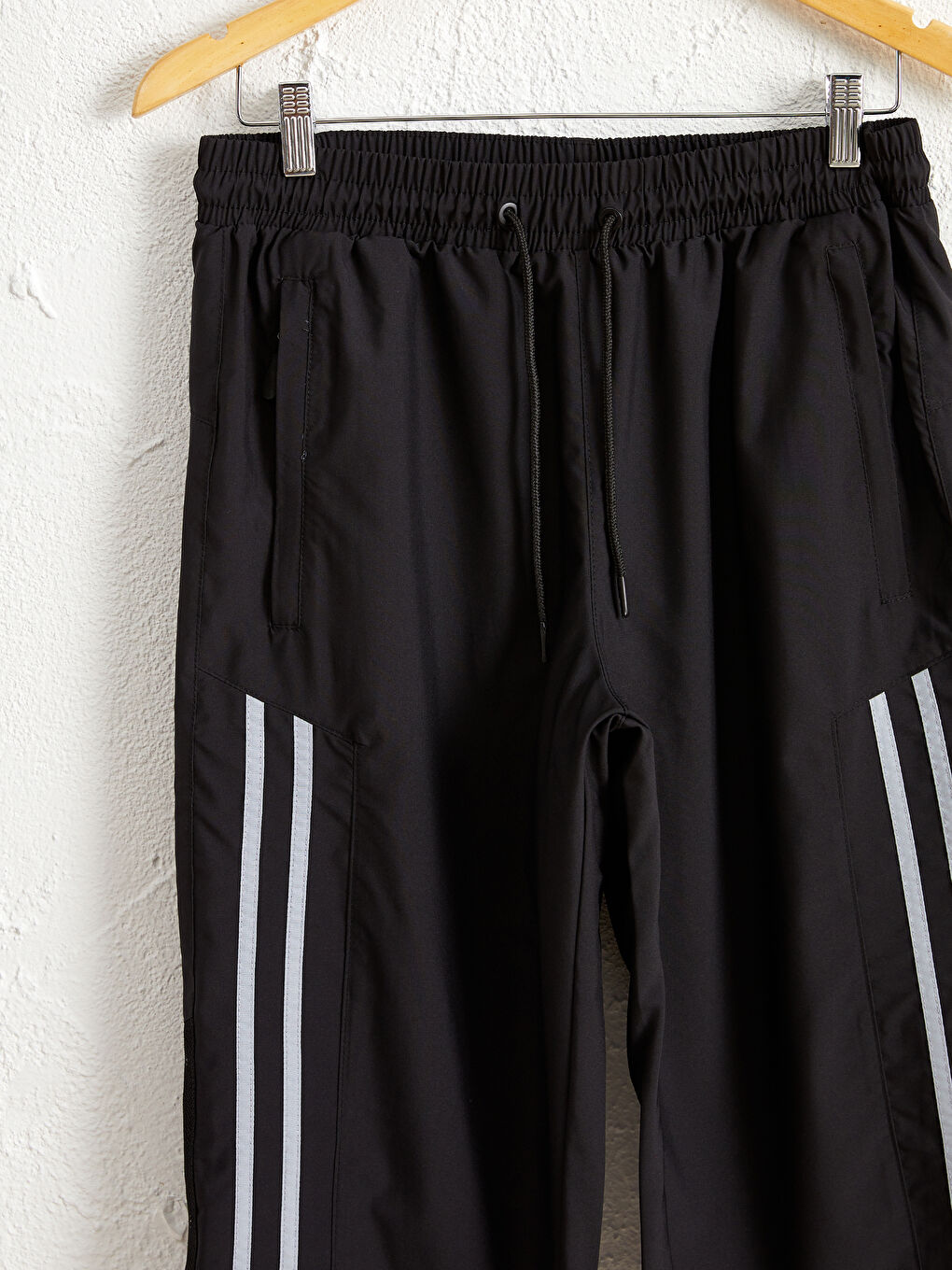 Siyah Diz Altı Boy Deniz Şortu-2