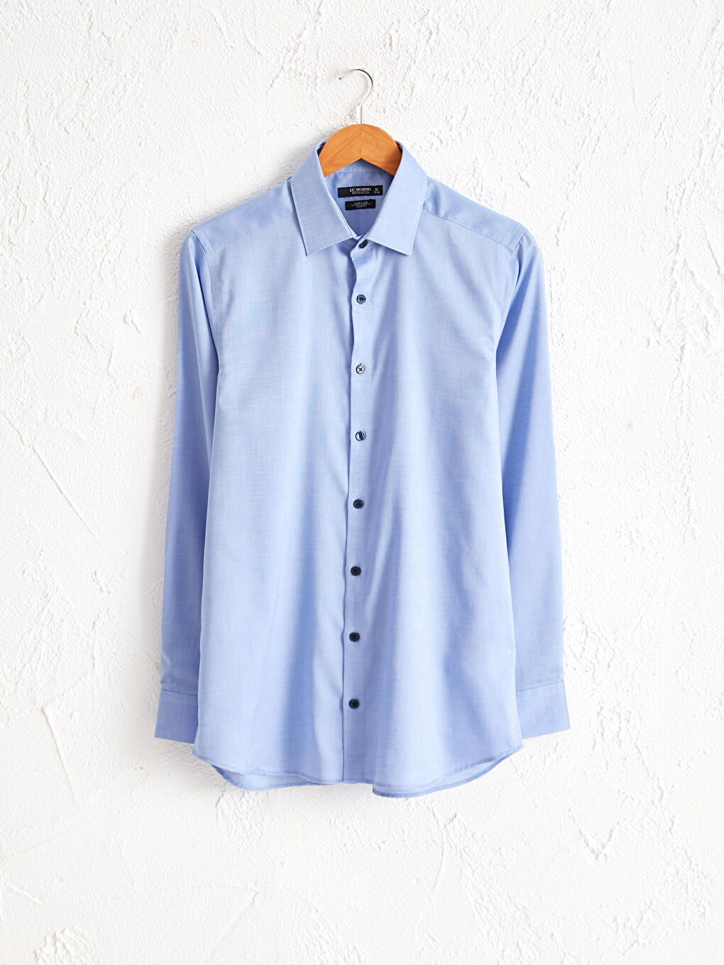 LCWAIKIKI Formal Slim Fit Long Sleeve Oxford Men's Shirt -0SL952Z8-CSV