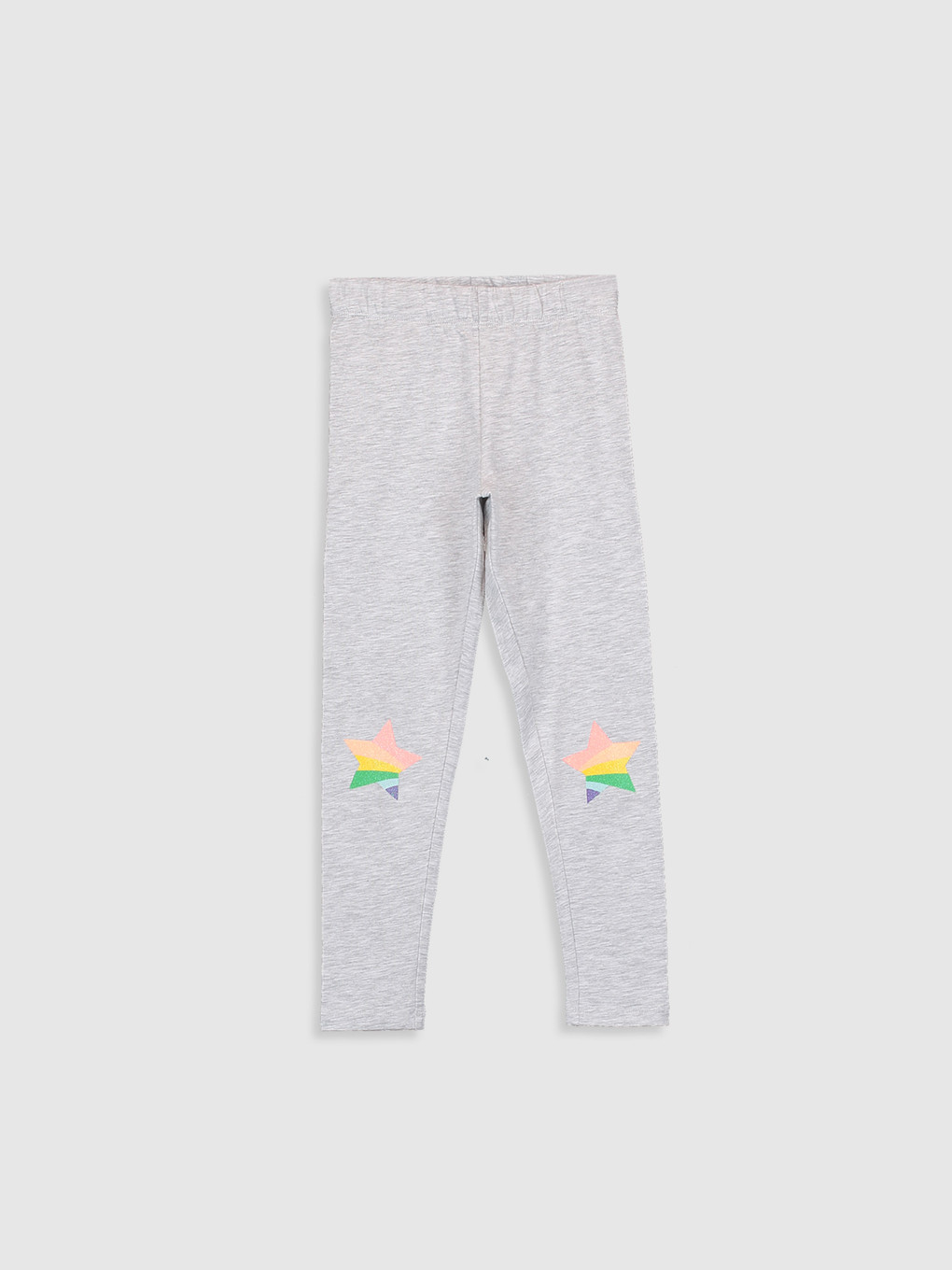 Girl's Printed Cotton Leggings