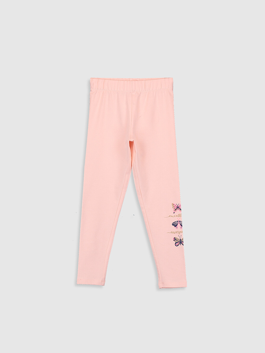 Girl's Printed Cotton Leggings