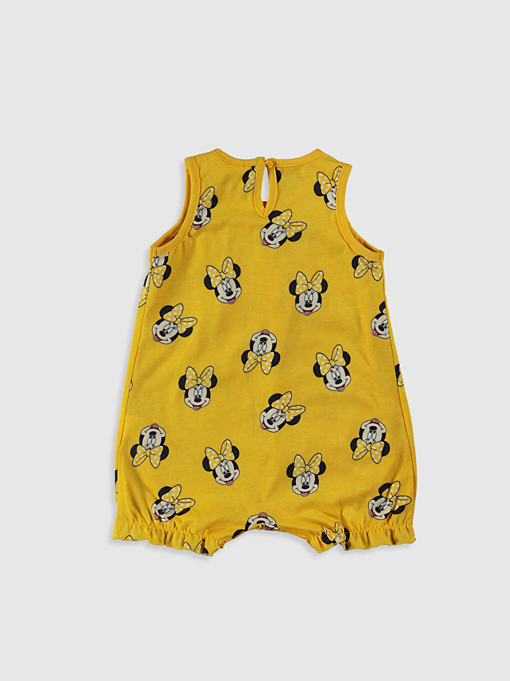 Baby Girl's Minnie Mouse Printed Jumpsuit-1