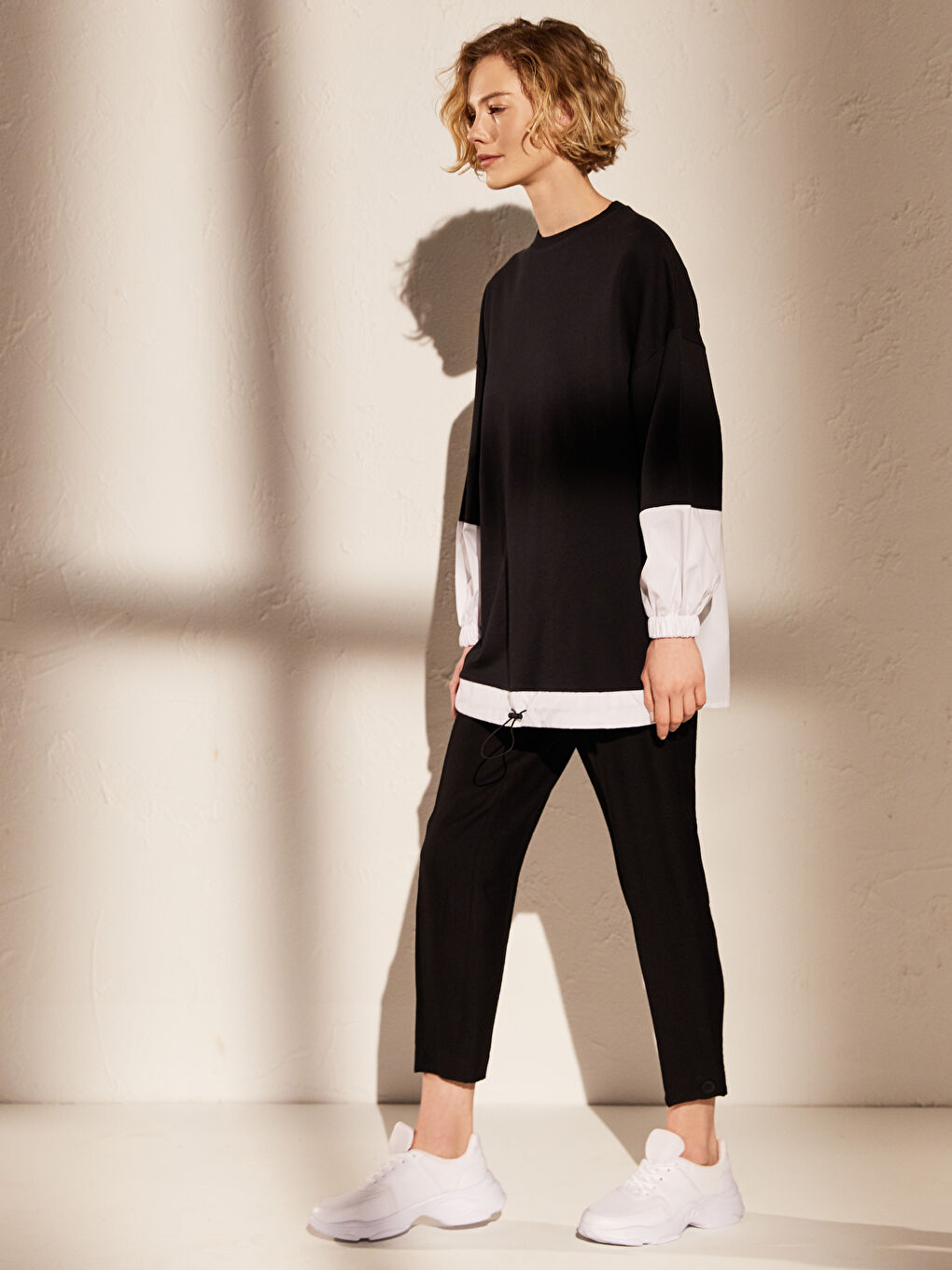 Ankle-Length Viscose Pants-2