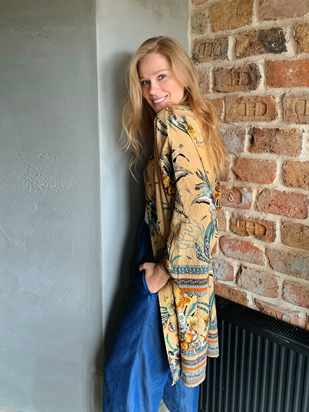 Kimono à Manches Longues pour Femmes-3