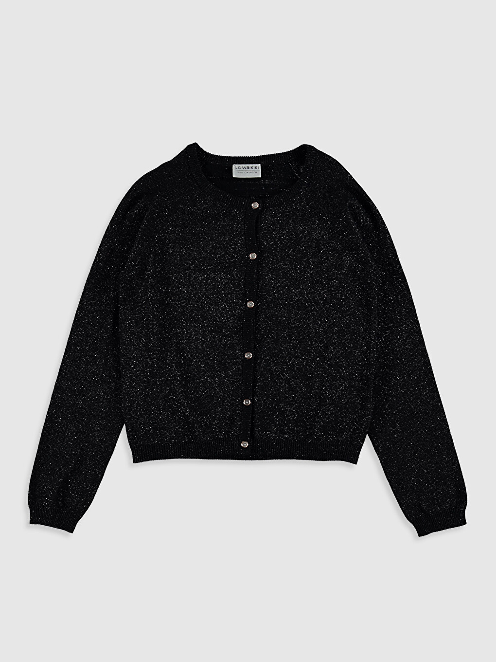 Girl Black Cardigan