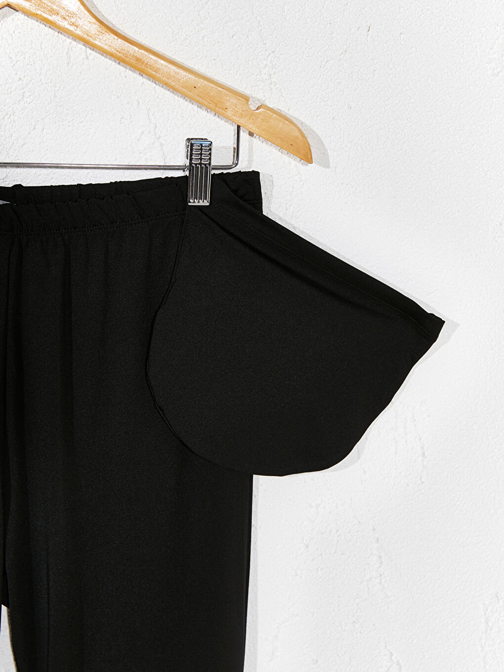 طقم سباحة محتشم كم طويل مطبوع للسيدات-5