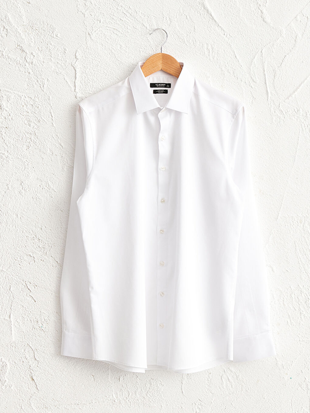 LCWAIKIKI Formal Slim Fit Long Sleeve Poplin Men's Shirt -0SN592Z8-JYX