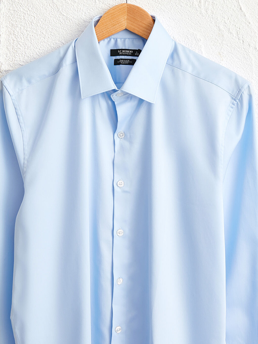 Mavi Slim Fit Uzun Kollu Poplin Erkek Gömlek-1