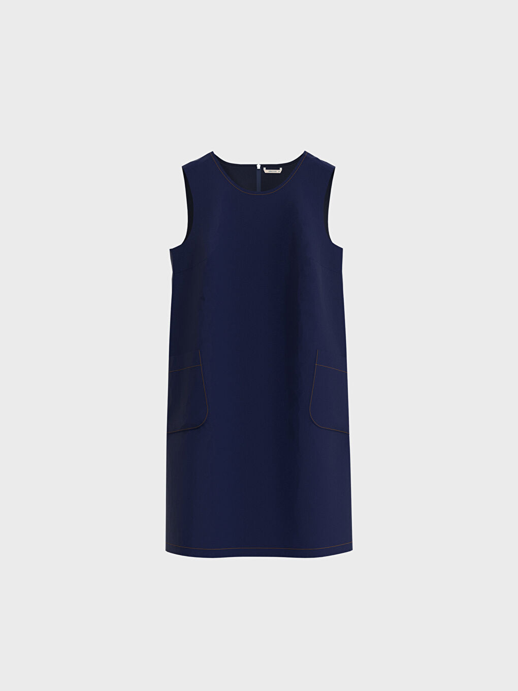 Pocket Detailed Jean Dress