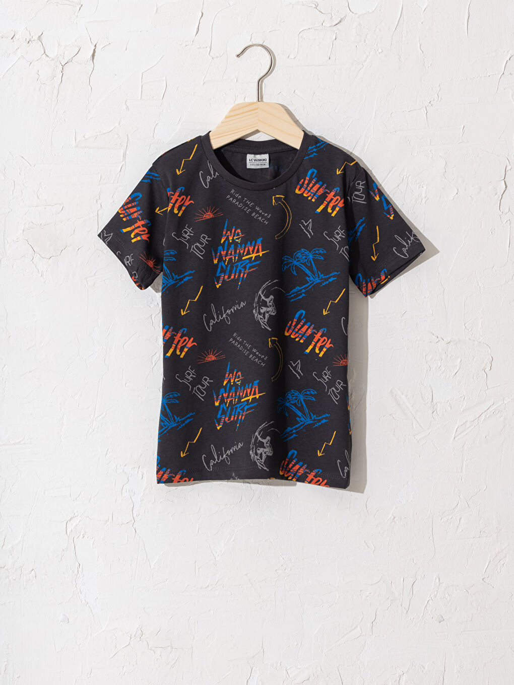 Boy's Printed Cotton T-Shirt