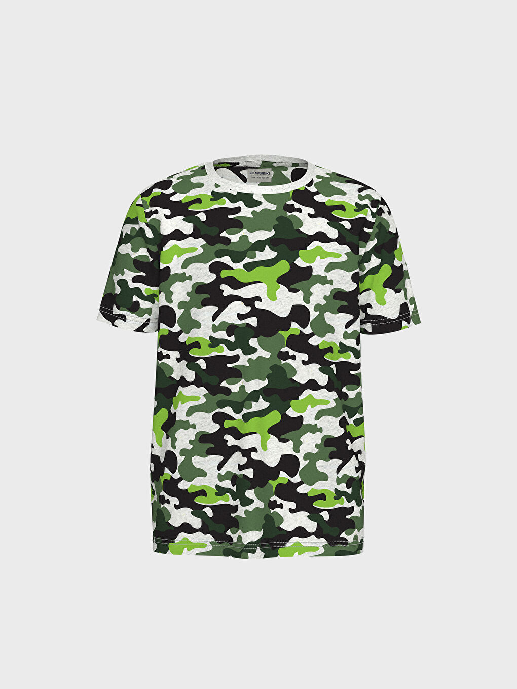 Crew Neck Short Sleeve Boys' T-Shirt -0SN693Z4-LRR