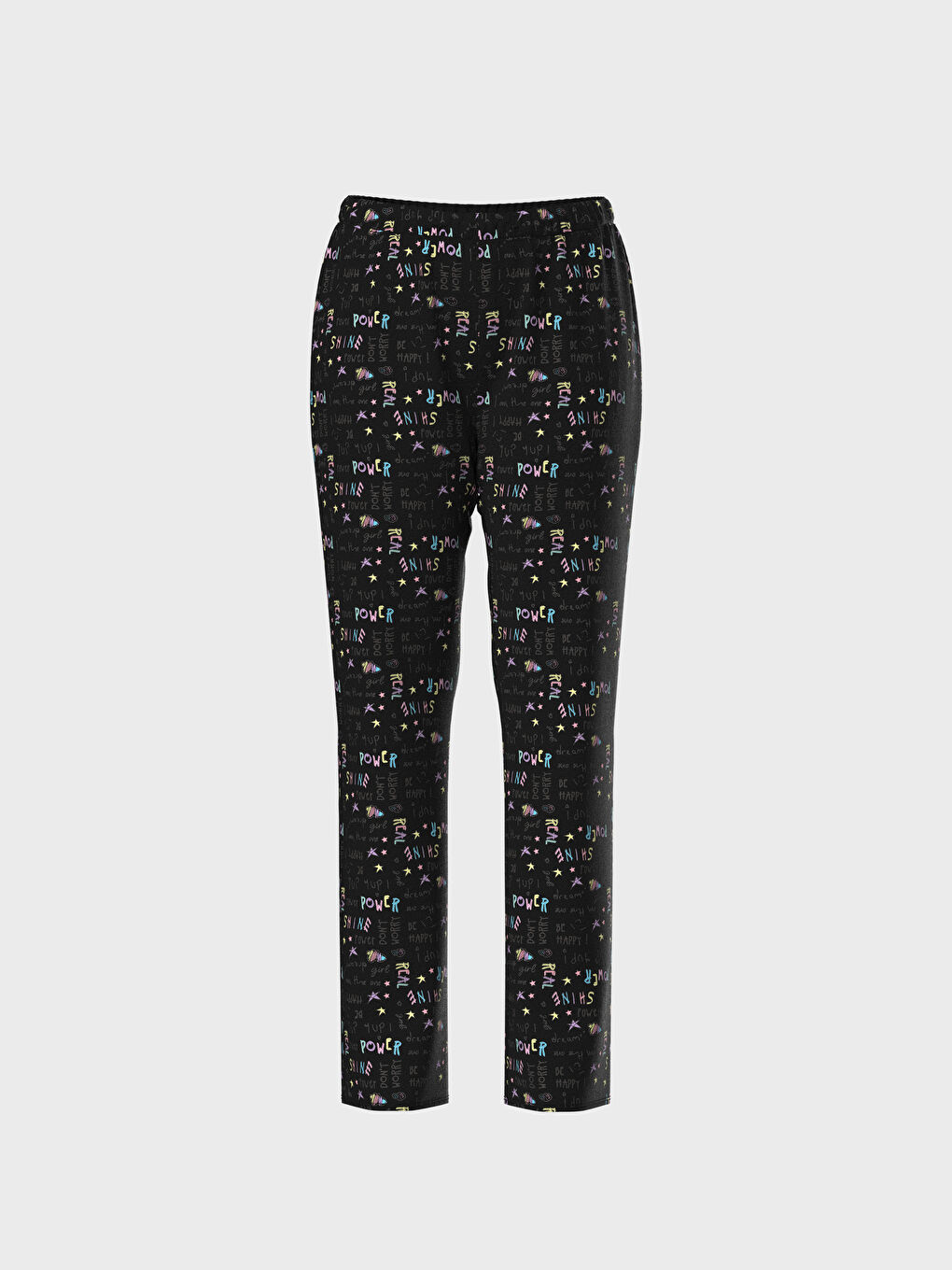 Піжамний комплект для жінок з відкладним коміром і коротким рукавом-3