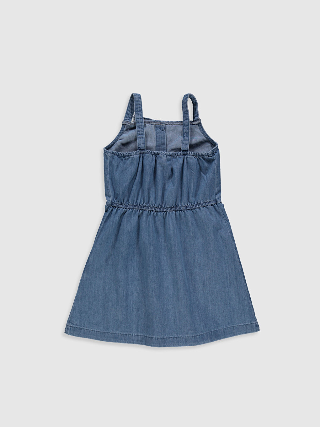 Джинсовое платье для девочек-1