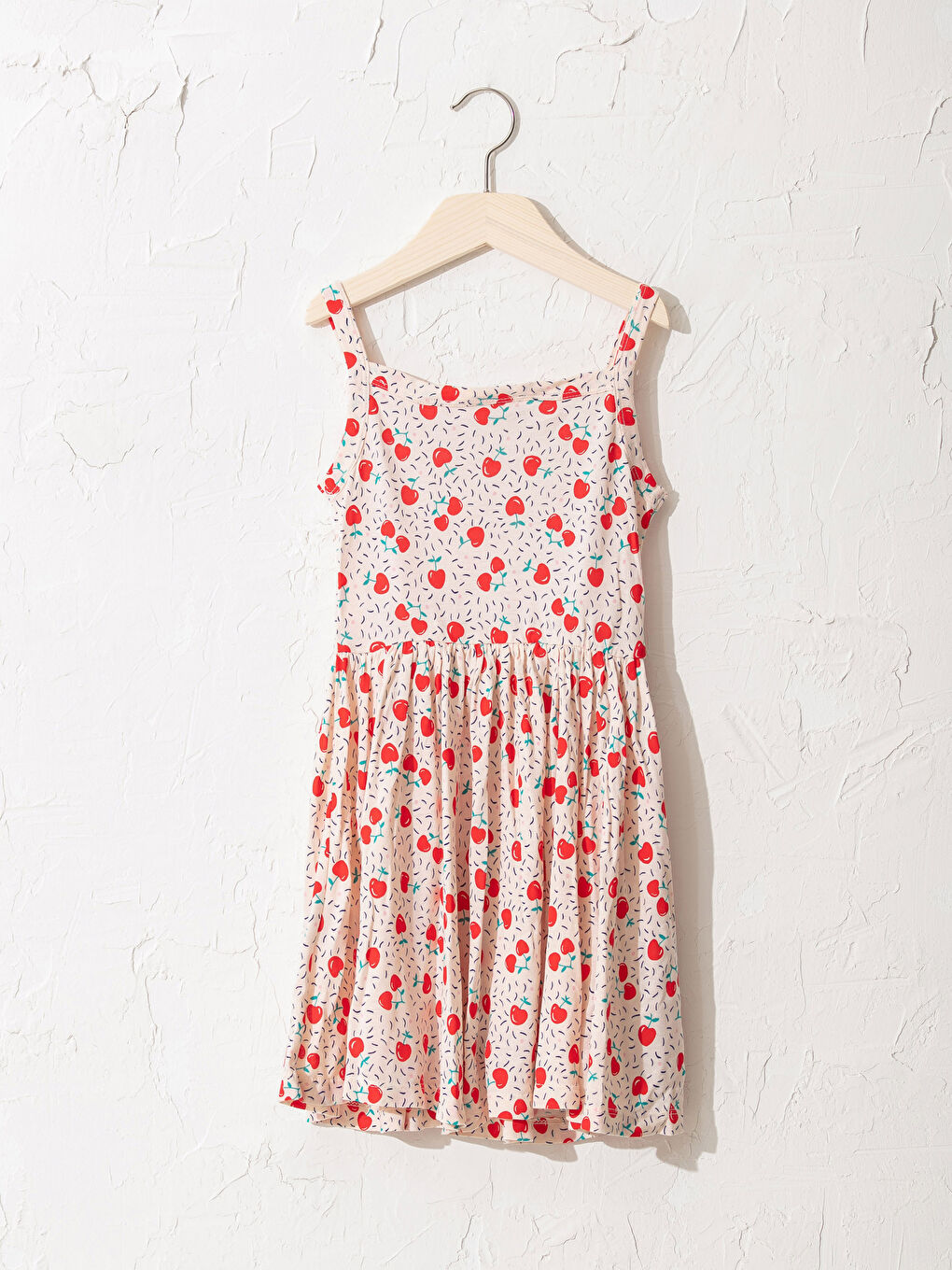 فستان بناتي مطبوع من الفيسكوز-1