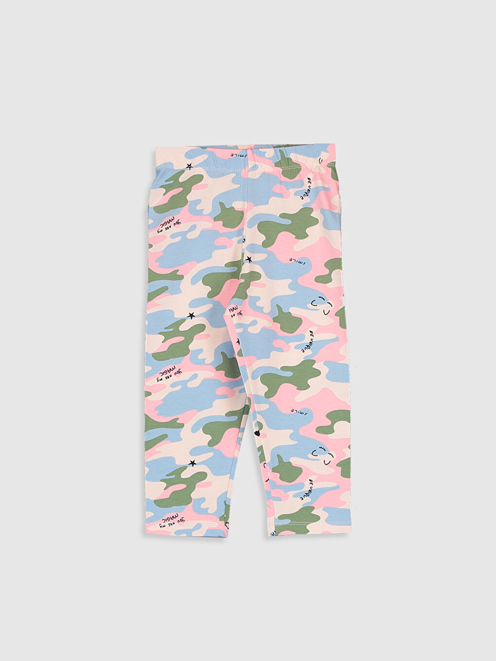 Haki Kız Çocuk Tayt