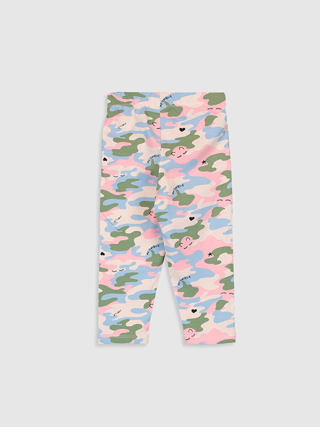 Haki Kız Çocuk Tayt-1