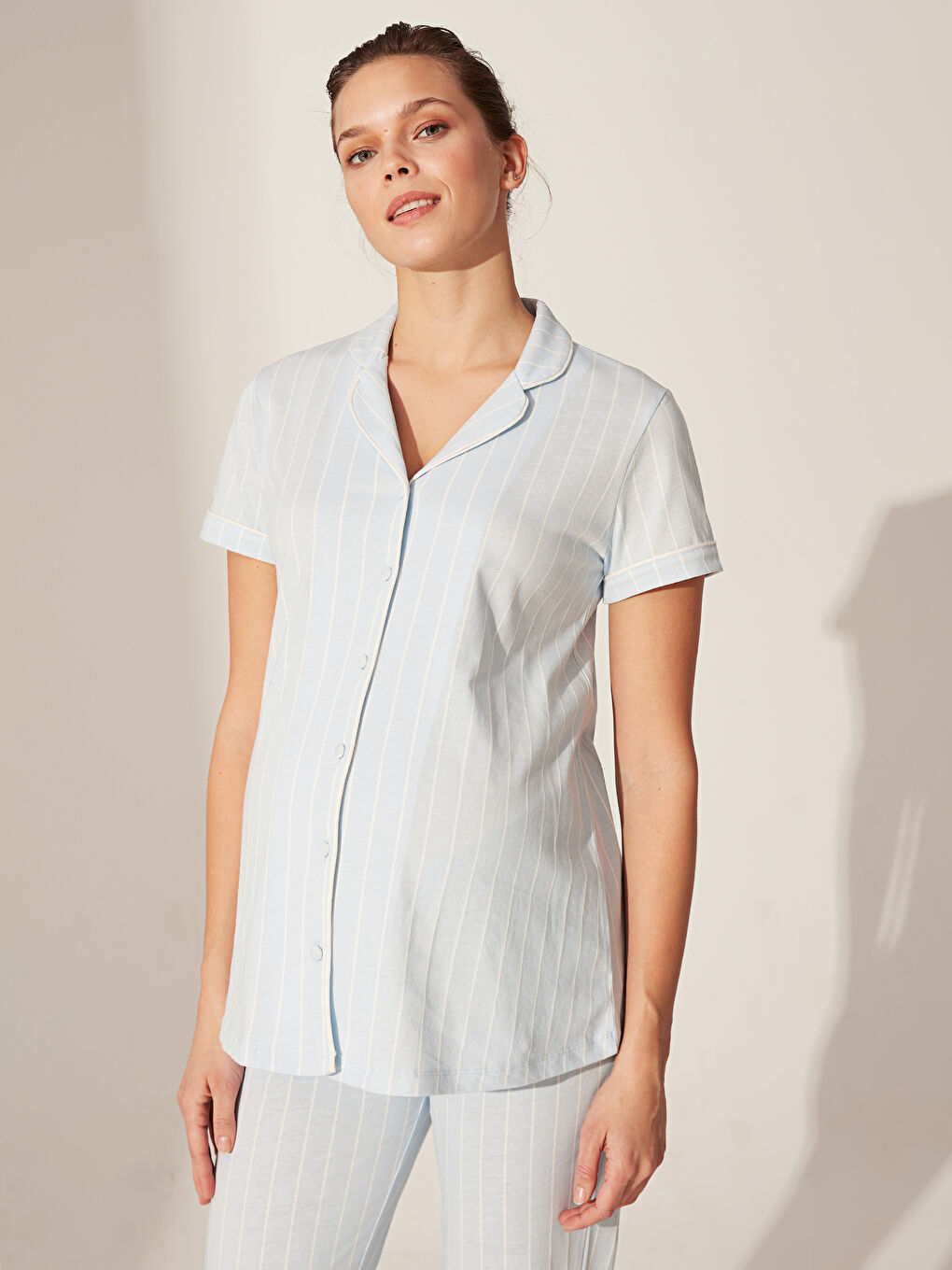 Set de pijama ALBASTRU Femeie-1