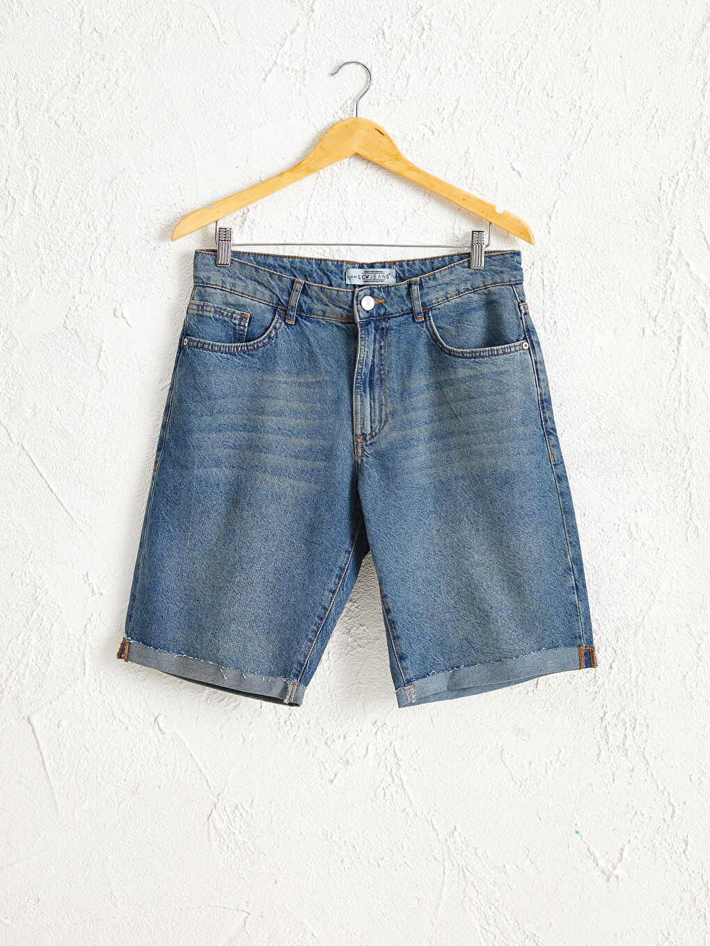 Regular Fit Jean Shorts
