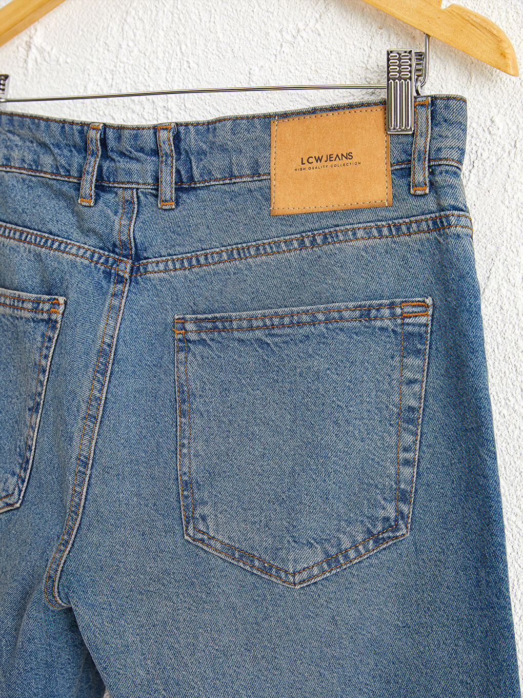 Regular Fit Jean Shorts-3